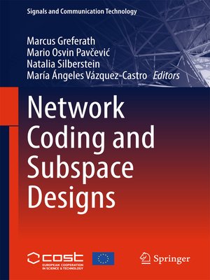 cover image of Network Coding and Subspace Designs